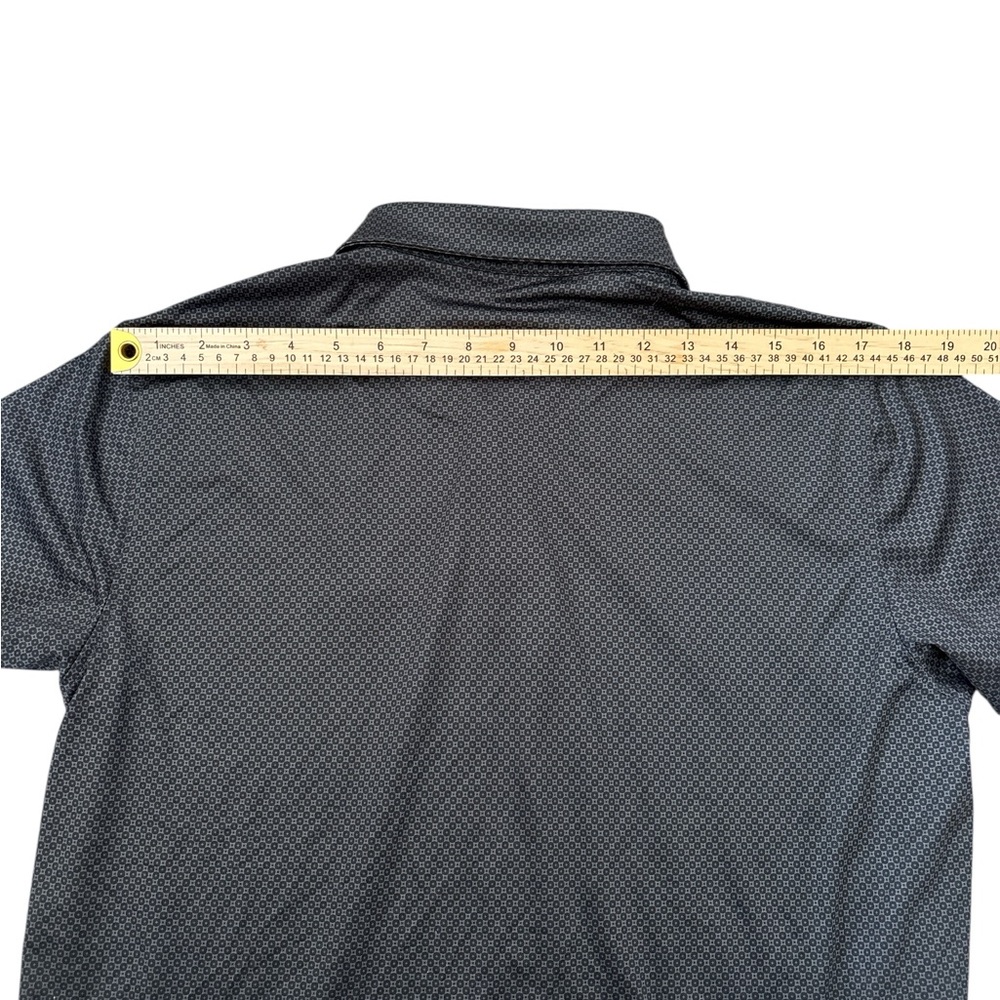 Peter Millar Geometric Micro-Pattern Button-Down … - image 8